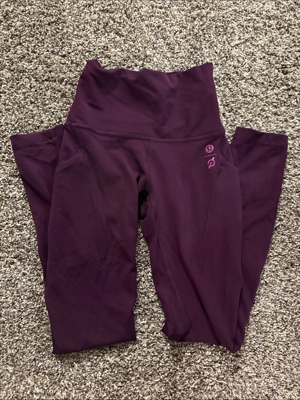 lululemon athletica peloton Plum Performance Leggings